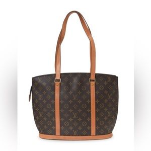 LOUIS VUITTON BAG. Babylone Monogram Coated Canvas Tote